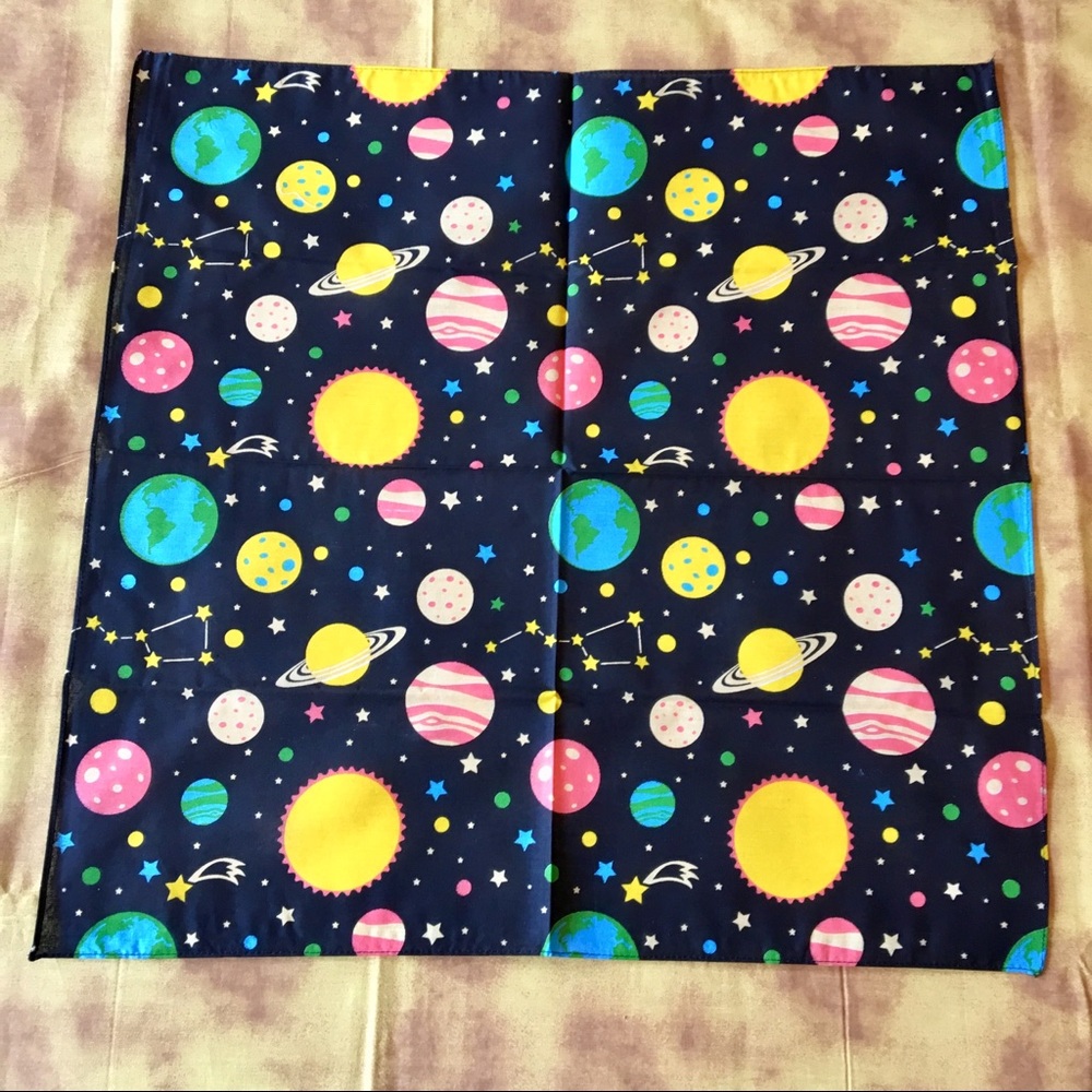 Earth, planets,constellations bandana/face mask😷